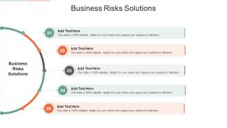 Business Risks Solutions In Powerpoint And Google Slides Cpb