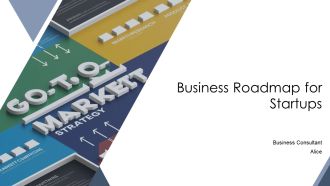 Business Roadmap For Startups PPT Slides AT