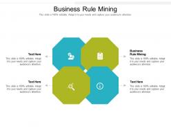 Business rule mining ppt powerpoint presentation infographics graphics template cpb