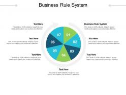 Business rule system ppt powerpoint presentation styles layout ideas cpb