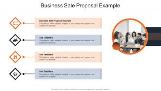 Business Sale Proposal Example In Powerpoint And Google Slides Cpb