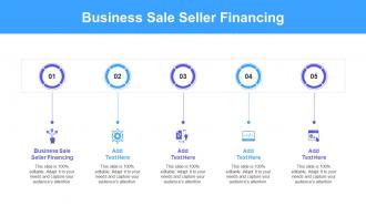 Business Sale Seller Financing In Powerpoint And Google Slides Cpb