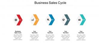Business sales cycle ppt powerpoint presentation summary designs download cpb