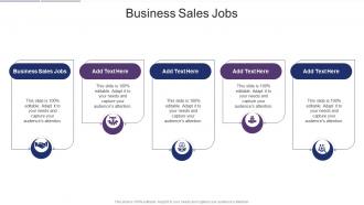 Business Sales Jobs In Powerpoint And Google Slides Cpb