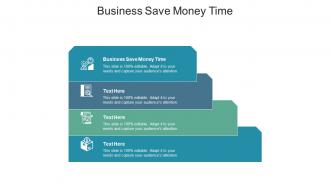 Business save money time ppt powerpoint presentation outline show cpb