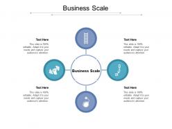 Business scale ppt powerpoint presentation gallery guidelines cpb