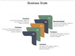 Business scale ppt powerpoint presentation professional vector cpb
