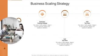 Business Scaling Strategy In Powerpoint And Google Slides Cpb