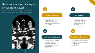 Business Scenario Planning And Modelling Strategies