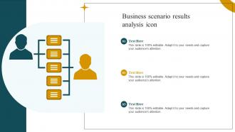 Business Scenario Results Analysis Icon