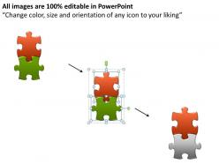 Business sections puzzle diagram powerpoint templates ppt presentation slides 0812