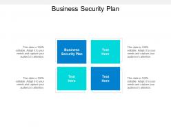 Business security plan ppt powerpoint presentation pictures layout cpb