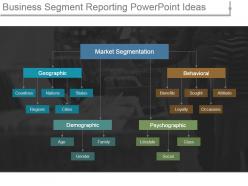 Business Segment Reporting Powerpoint Ideas