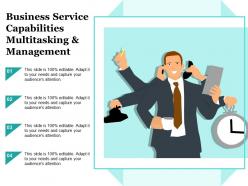 Business Service Capabilities Multitasking And Management
