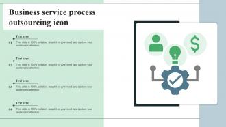 Business Service Process Outsourcing Icon