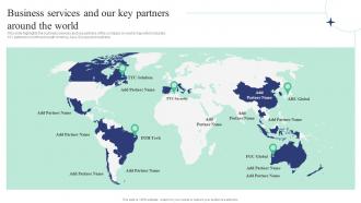 Business Services And Our Key Partners Around The World Corporate Induction Program For New Staff