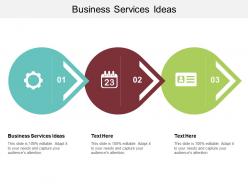 Business services ideas ppt powerpoint presentation gallery influencers cpb