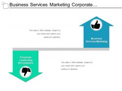 Business services marketing corporate leadership development data management cpb