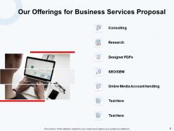 Business services proposal powerpoint presentation slides
