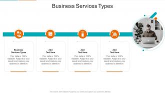 Business Services Types In Powerpoint And Google Slides Cpb