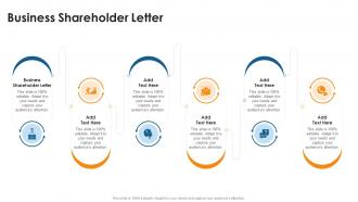 Business Shareholder Letter In Powerpoint And Google Slides Cpb