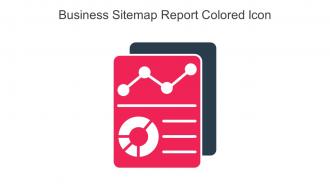 Business Sitemap Report Colored Icon In Powerpoint Pptx Png And Editable Eps Format