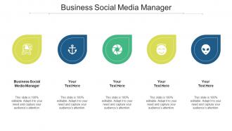 Business social media manager ppt powerpoint presentation infographic template clipart images cpb
