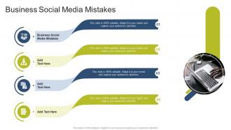 Business Social Media Mistakes In Powerpoint And Google Slides Cpb