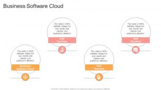 Business Software Cloud In Powerpoint And Google Slides Cpb