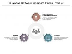 Business software compare prices product ppt powerpoint presentation icon slide download cpb