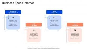 Business Speed Internet In Powerpoint And Google Slides Cpb