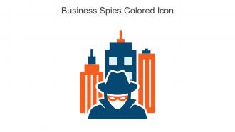 Business Spies Colored Icon In Powerpoint Pptx Png And Editable Eps Format