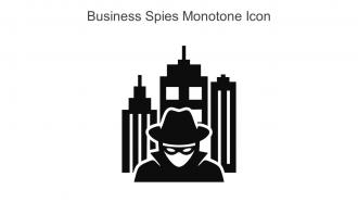Business Spies Monotone Icon In Powerpoint Pptx Png And Editable Eps Format
