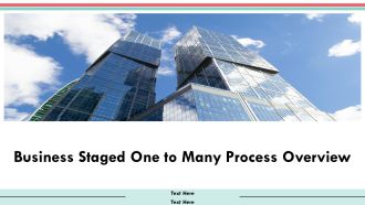 Business Staged One To Many Process Overview PPT Outline AT
