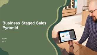 Business Staged Sales Pyramid PPT Sample AT