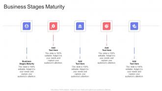 Business Stages Maturity In Powerpoint And Google Slides Cpb