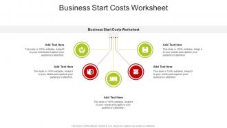 Business Start Costs Worksheet In Powerpoint And Google Slides Cpb