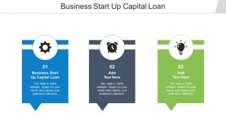 Business Start Up Capital Loan Ppt PowerPoint Presentation Gallery Display Cpb