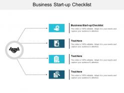 Business start up checklist ppt powerpoint presentation summary topics cpb