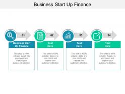 Business start up finance ppt powerpoint presentation portfolio cpb