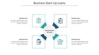 Business Start Up Loans In Powerpoint And Google Slides Cpb