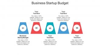 Business startup budget ppt powerpoint presentation outline gallery cpb