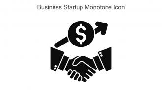 Business Startup Monotone Icon In Powerpoint Pptx Png And Editable Eps Format