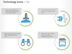 Business startup socket vision ppt icons graphics