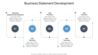 Business Statement Development In Powerpoint And Google Slides Cpb