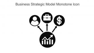 Business Strategic Model Monotone Icon In Powerpoint Pptx Png And Editable Eps Format