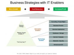 Business strategies with it enablers