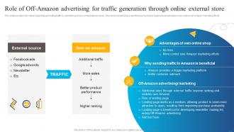 Business Strategy Behind Amazon Role Of Off Amazon Advertising For Traffic Generation Through Online
