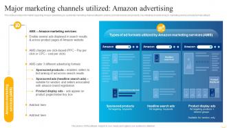 Business Strategy Behind Amazon Success Major Marketing Channels Utilized Amazon Advertising