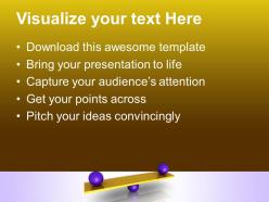 Business strategy consultants templates financial balanced ppt powerpoint
